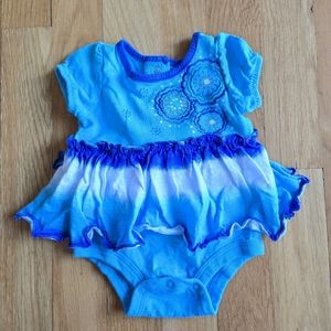 Babies R Us Vintage Dress Romper, Size Newborn